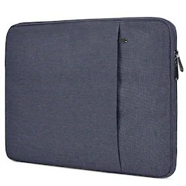 Vena - Laptop Sleeve 14 Inch, Padded MacBook Carrying Case, Water Resistance Protective Bag w/Pouch for Lenovo HP Dell - Blue