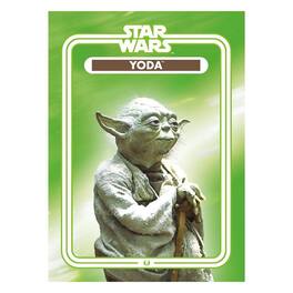 NMR Distribution - Star Wars Yoda 2.5 x 3.5 Inch Flat Magnet - Green