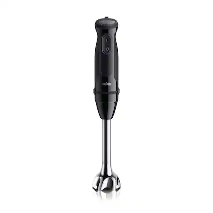Front. Braun - MultiQuick 5 Vario Hand Blender - Black.