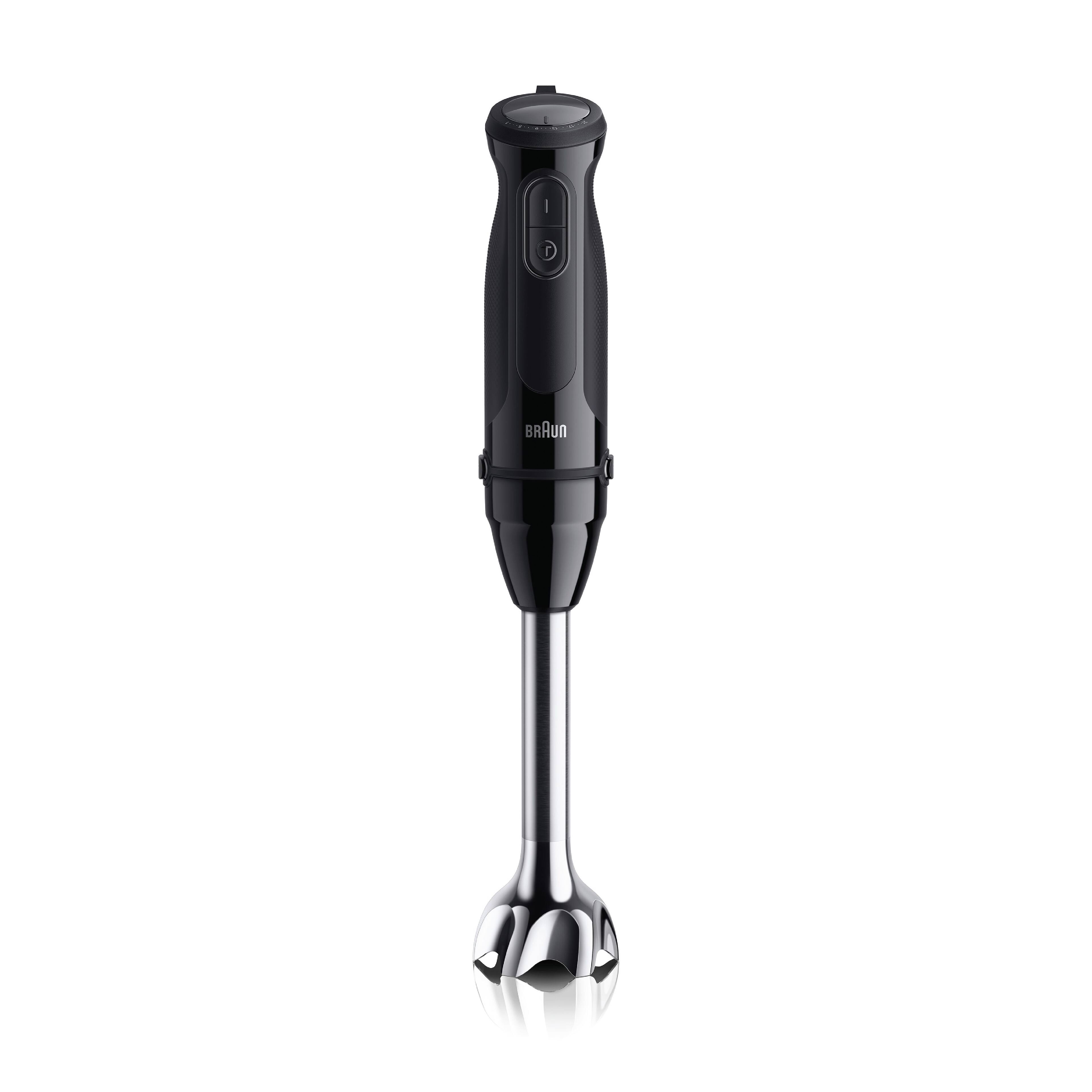 Front. Braun - MultiQuick 5 Vario Hand Blender - Black.