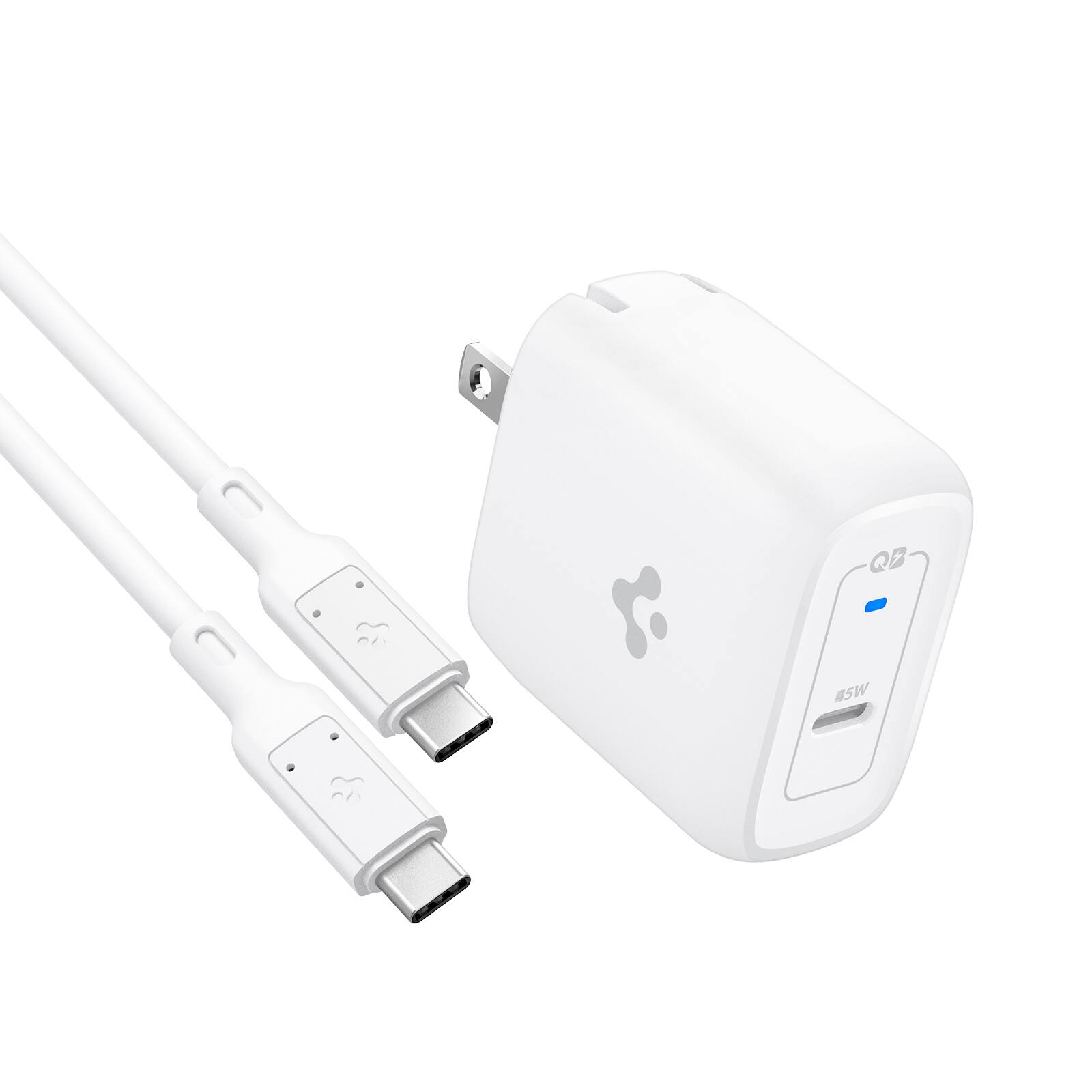 Left. Spigen - Spigen ArcStation Pro GaN 45W USB-C Wall Charger (PE2015UJ).