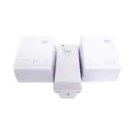 Stock Preferred - Wireless Doorbell Kit with 2 Plug-In Receivers - White