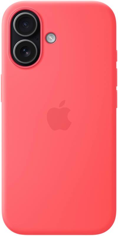 iPhone 17 Silicone Case with MagSafe Bright Guava - Apple iPhone 17 Silicone Case with MagSafe Bright Guava - Apple