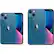 Alt View 12. SaharaCase - ZeroDamage Camera Lens Protector for Apple iPhone 13 and iPhone 13 mini (2-Pack) - Blue.