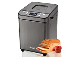 Rosewill - 25-in-1 Bread Maker, 2LB Loaf, 700W, BPA-Free, 15-Hour Timer, Low Noise - Gray