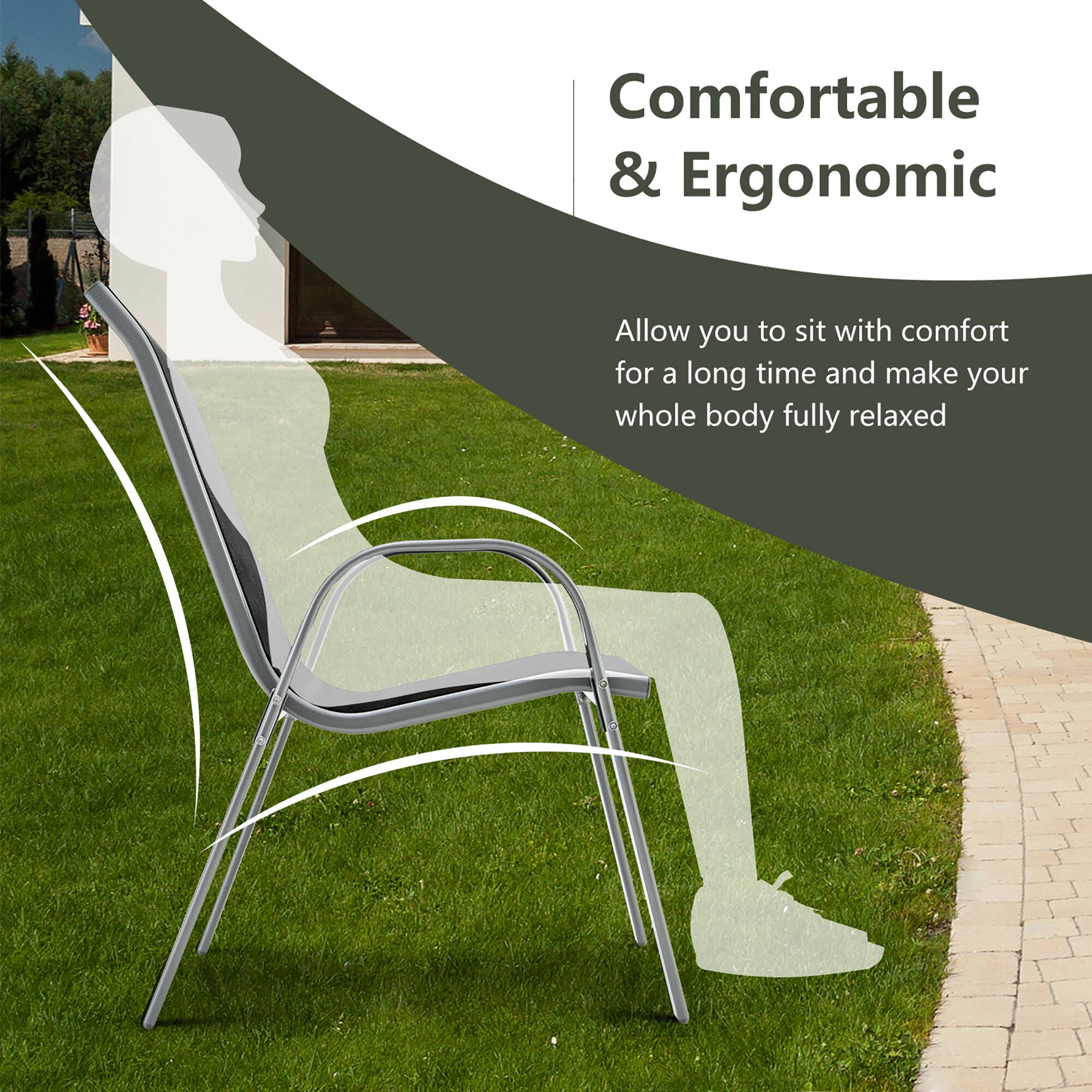 Comfortable & Ergonomic

Allow you to sit with comfort for a long time and make your whole body fully relaxed