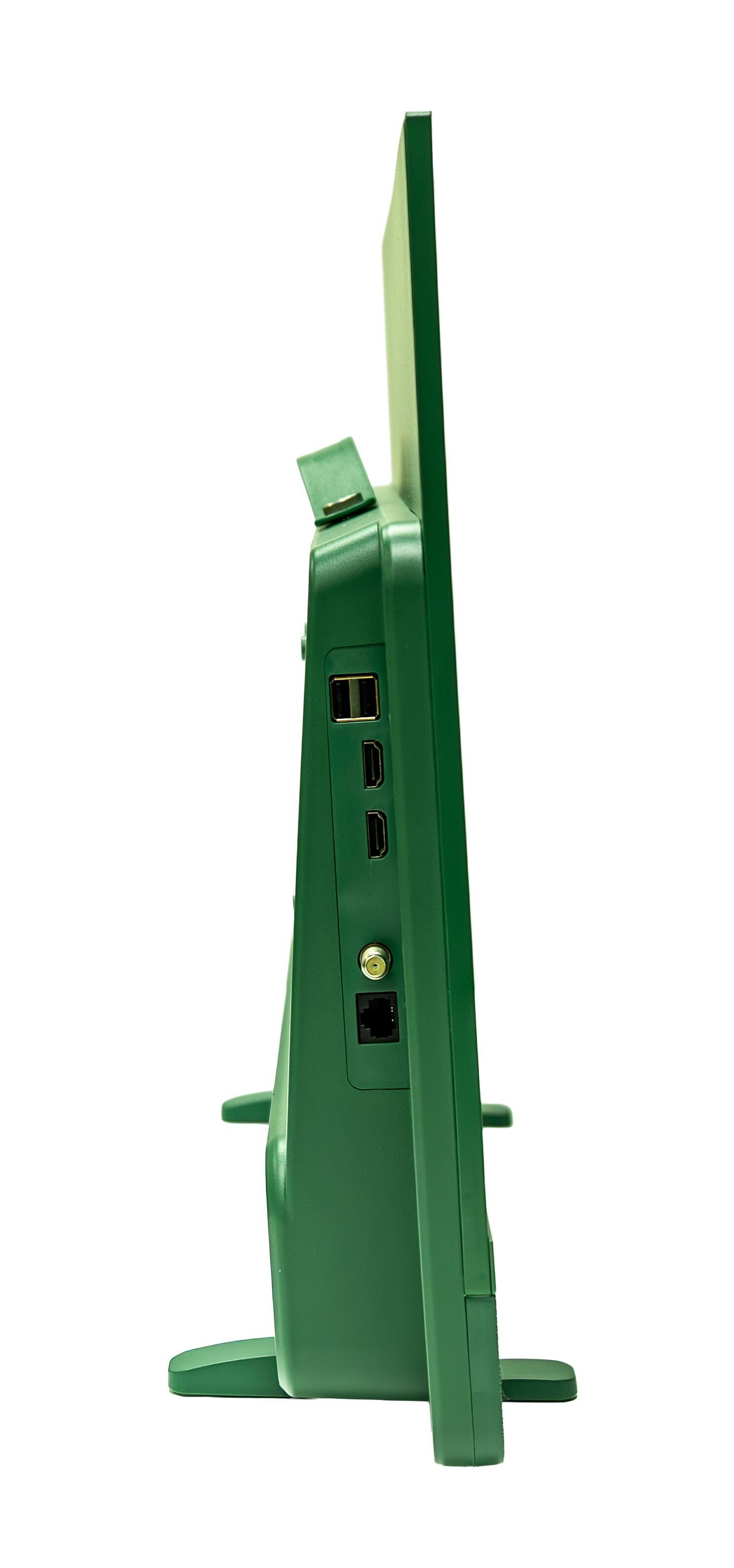 Back. RCA - Battery Powered Portable Smart TV RCA EzGo 27" - Green.