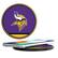 Front. Keyscaper - Minnesota Vikings 15 Watt Wireless Induction Charger - Multicolor.