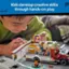 Kids develop creative skills through hands-on play.
