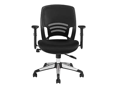 The Office - To Go Fabric Manager Chair, (OTG11686B) - Mesh Black