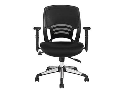The Office - To Go Fabric Manager Chair, (OTG11686B) - Mesh Black