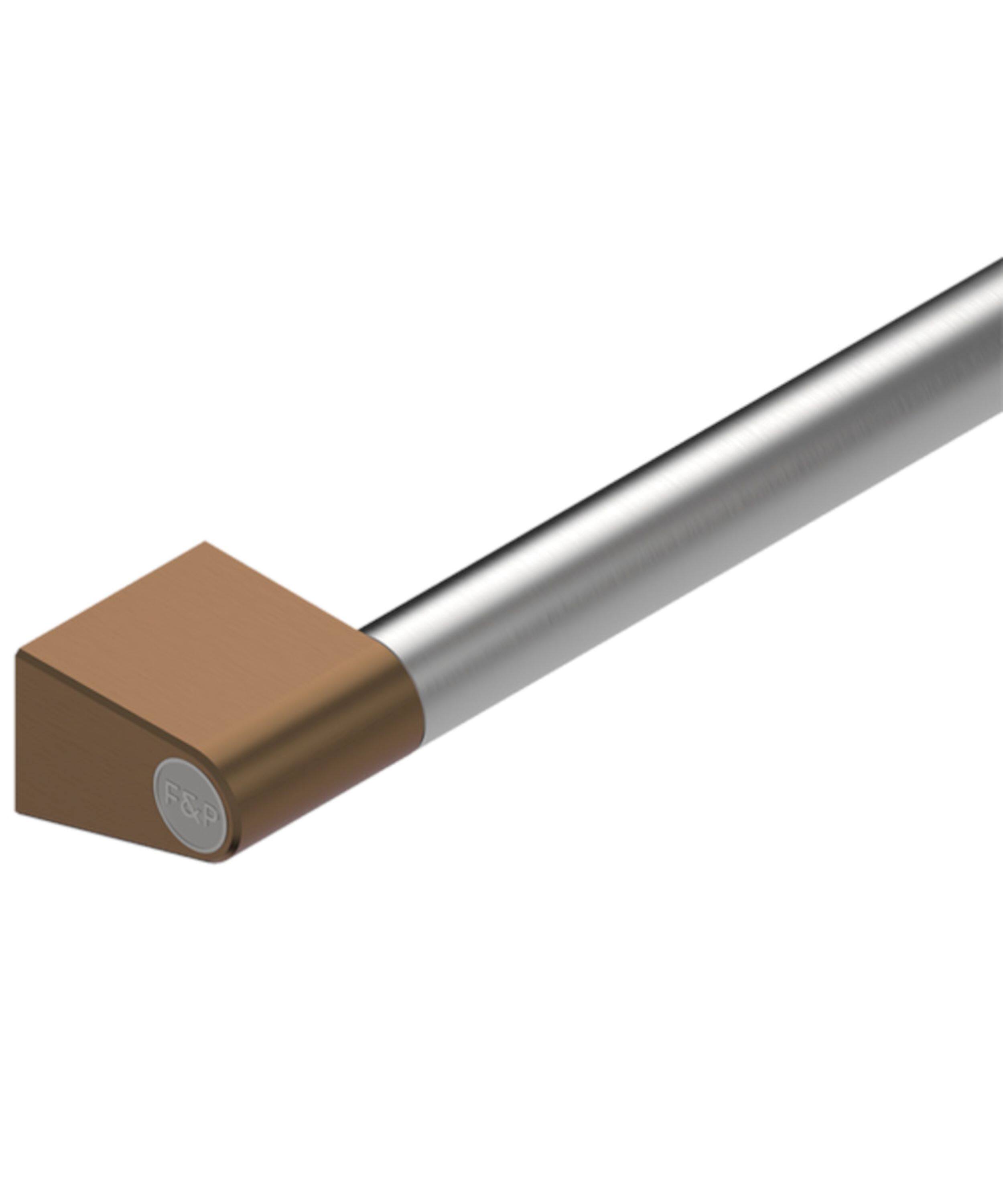 Alt View 12. Fisher & Paykel - Pro Round Flush 24 in Handle Kit for Dishwasher - Dark Copper.