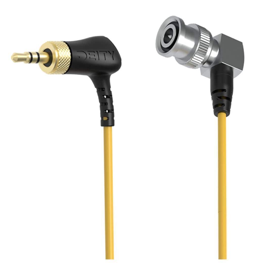 Deity - Microphones C15 Locking 3.5mm TRS to Right-Angle BNC Timecode Cable