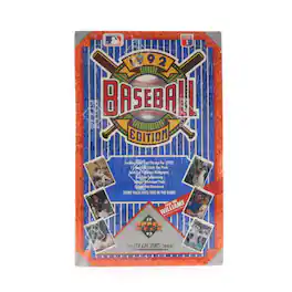 MLB 1992 Upper Deck Factory Sealed Baseball Box - Multi-Color
