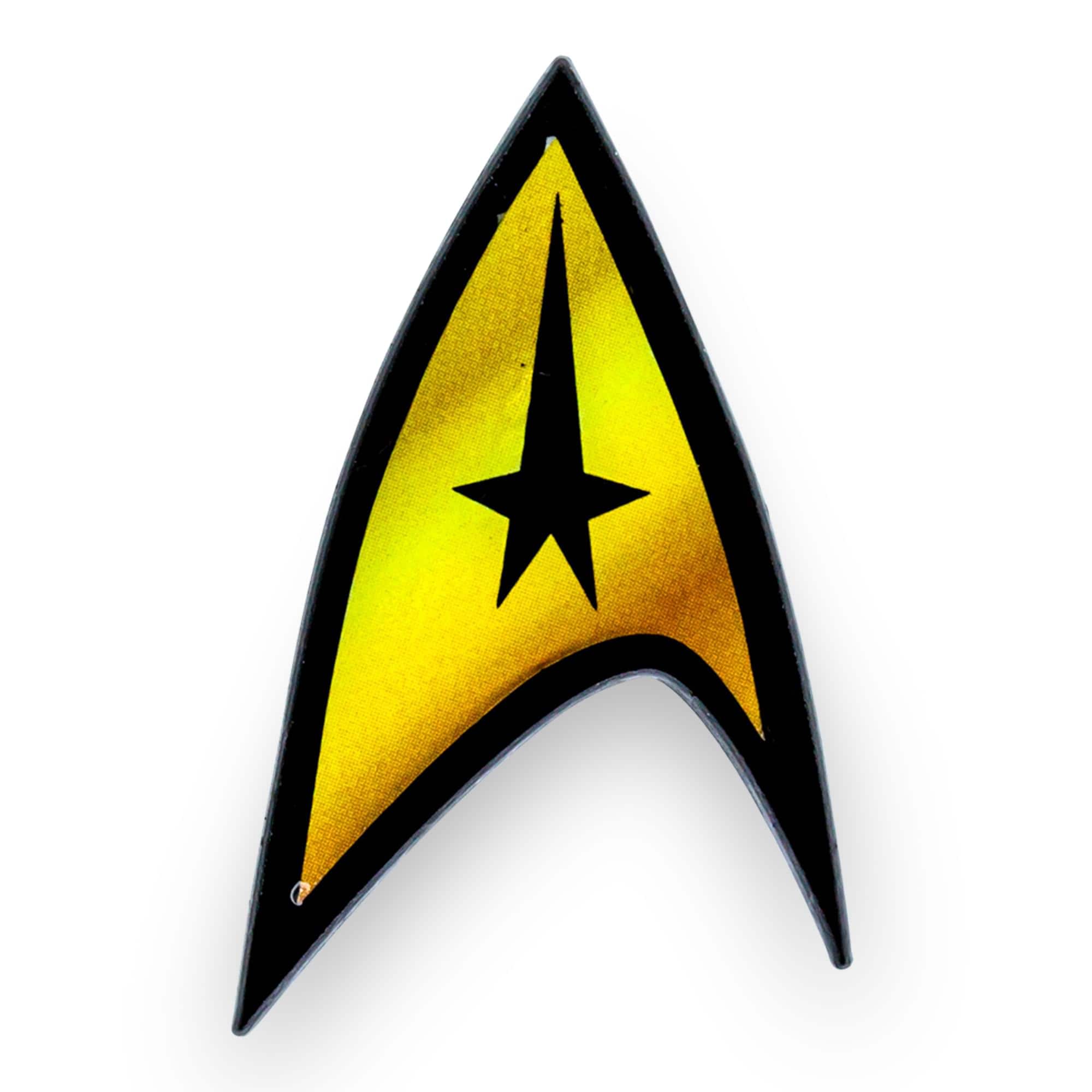 Silver Buffalo - Star Trek: The Original Series Delta Starfleet Command Enamel Pin - Gold