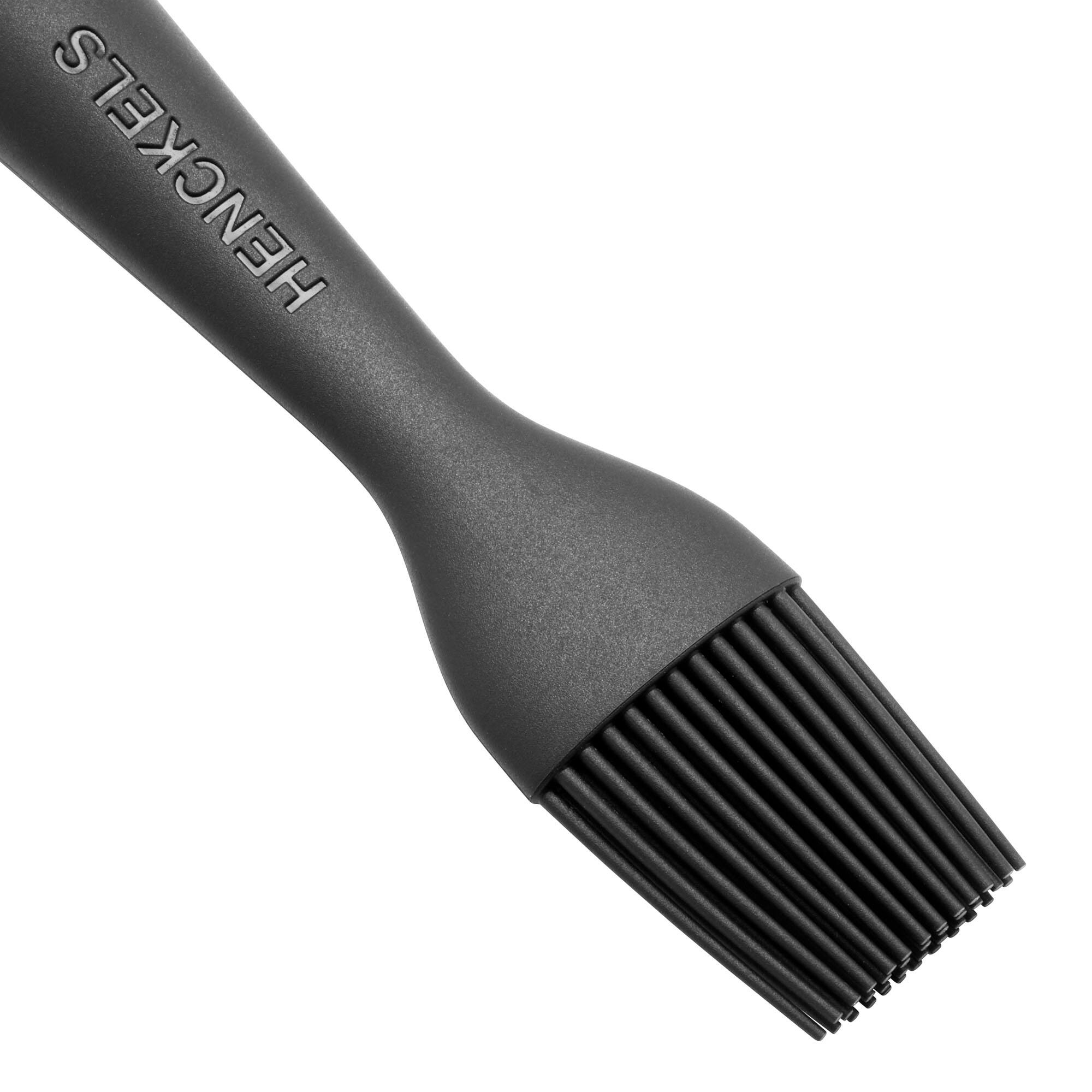 Alt View 3. Henckels - Henckels Silicone Onyx Cooking Utensil, Pastry Brush - Black.