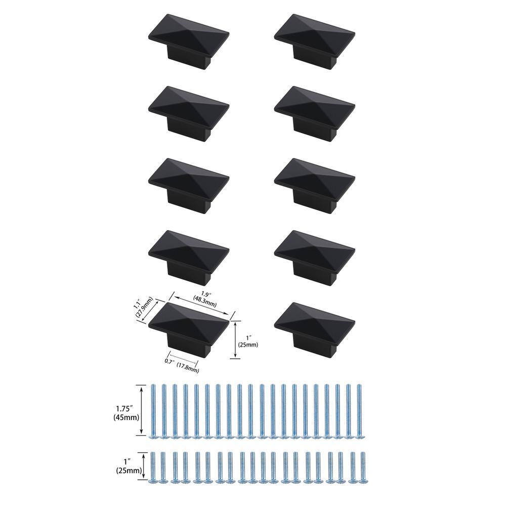 1.1" (27.9mm)  
1.9" (48.3mm)  
1" (25mm)  
0.7" (17.8mm)  
1.75" (45mm)  
1" (25mm)