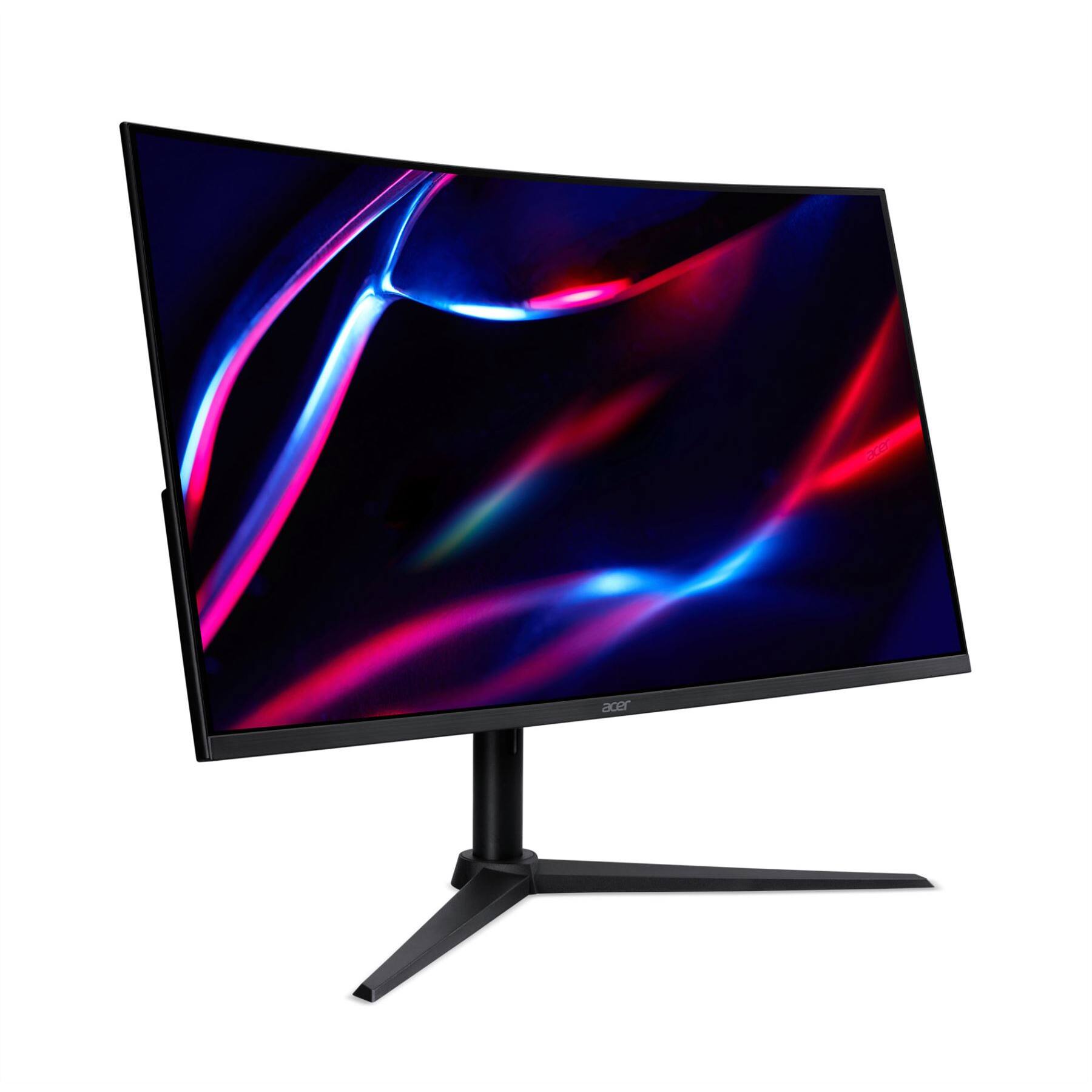 Angle. Acer - Nitro XZ0 XZ320QU S3biiphx 31.5" Curved WQHD Gaming Monitor, 2560 x 1440, 180Hz, 1ms, VA - Black.