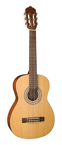 Alt View 3. Oscar Schmidt - Oscar Schmidt OCHS-A 1/2 Classical Acoustic Guitar. Natural Spruce - Natural.
