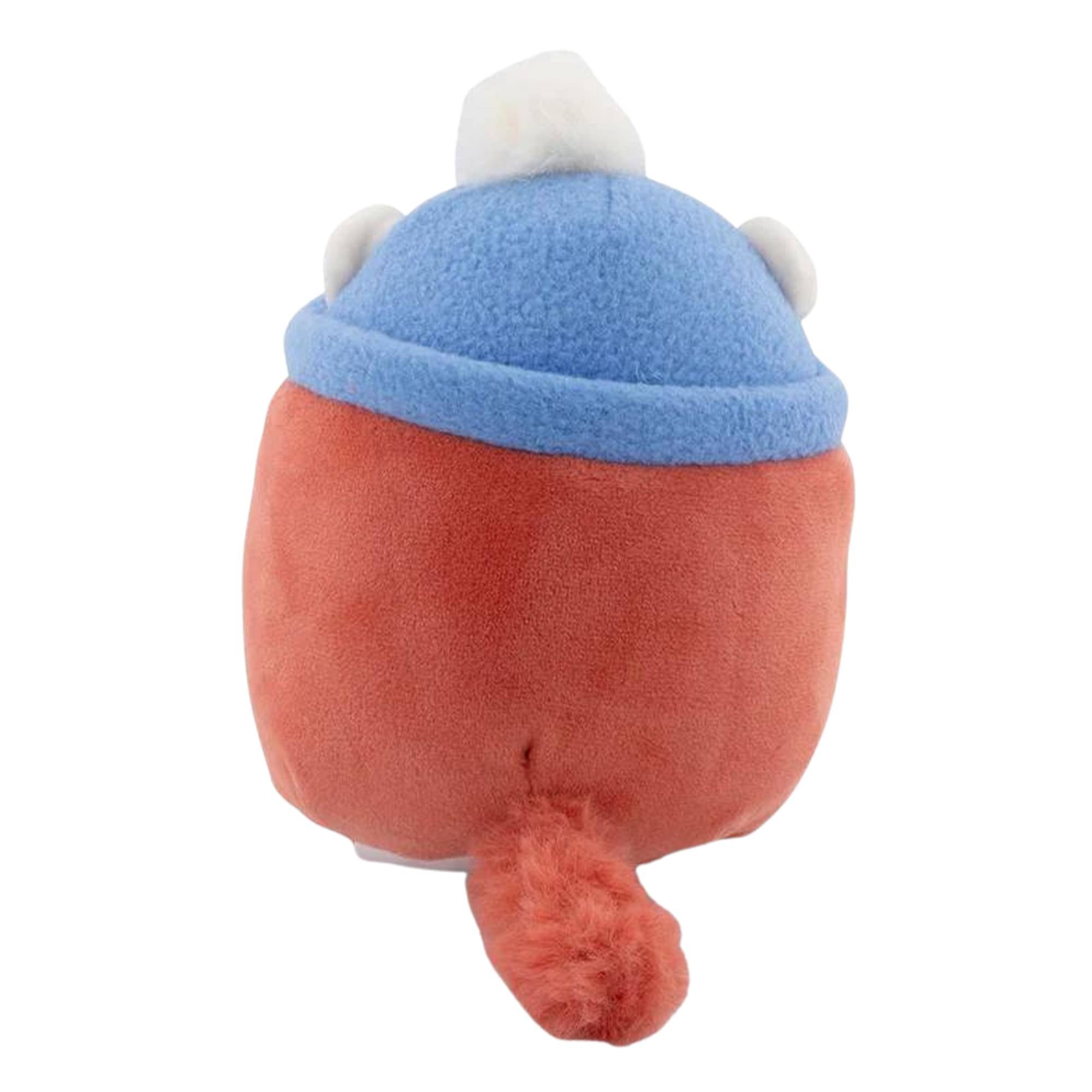 Alt View 2. Kellytoy - Squishmallow Cozy Squad 8 Inch Plush |  Florian the Badger with Hat - Multi-Color.