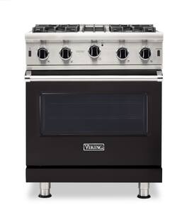 Viking - 5-Series Gas Open Burner Range - Onyx