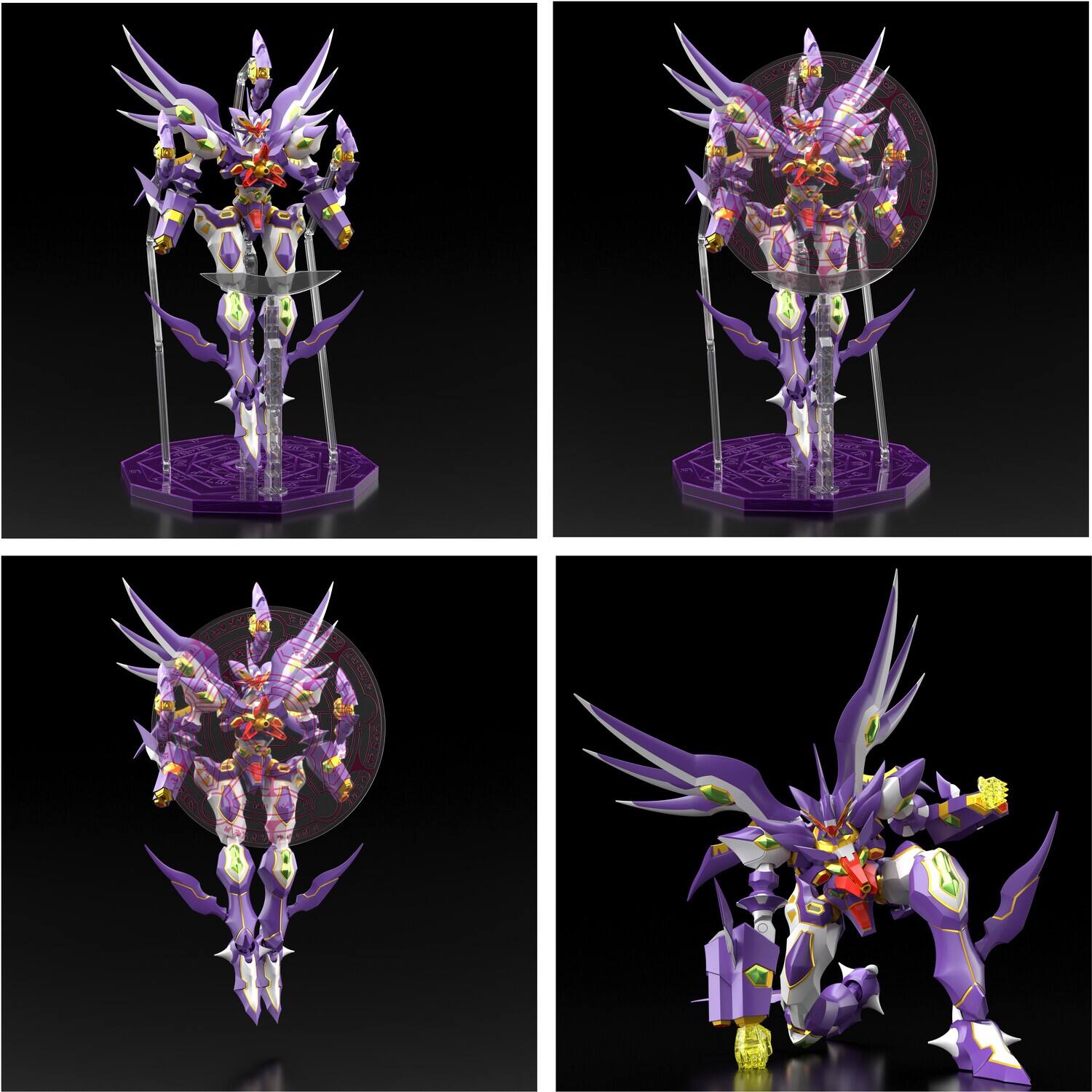 Alt View 3. Bandai - Shokugan - Super Robot Wars: OG - SMP - R-GUN Rivale & Wildschwein Model Kit   - Collectibles - Multicolor.