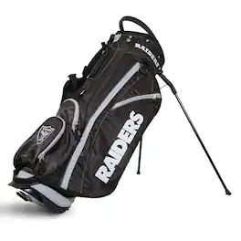 Team Golf - Las Vegas Raiders Fairway Stand Golf Bag - Multicolor