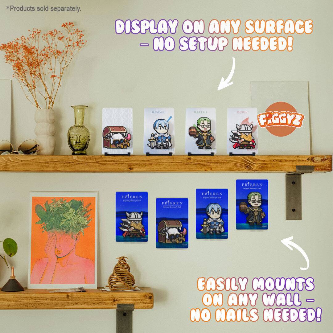 *Products sold separately.

DISPLAY ON ANY SURFACE - NO SETUP NEEDED!

EASILY MOUNTS ON ANY WALL - NO NAILS NEEDED!