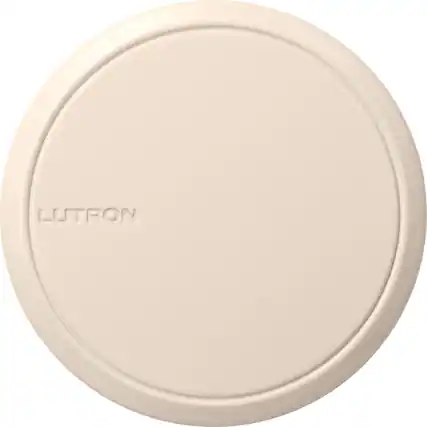Front. Lutron - Lutron Dalia Light Almond Rotary Dimmer Knob 1 pk - Light Almond.