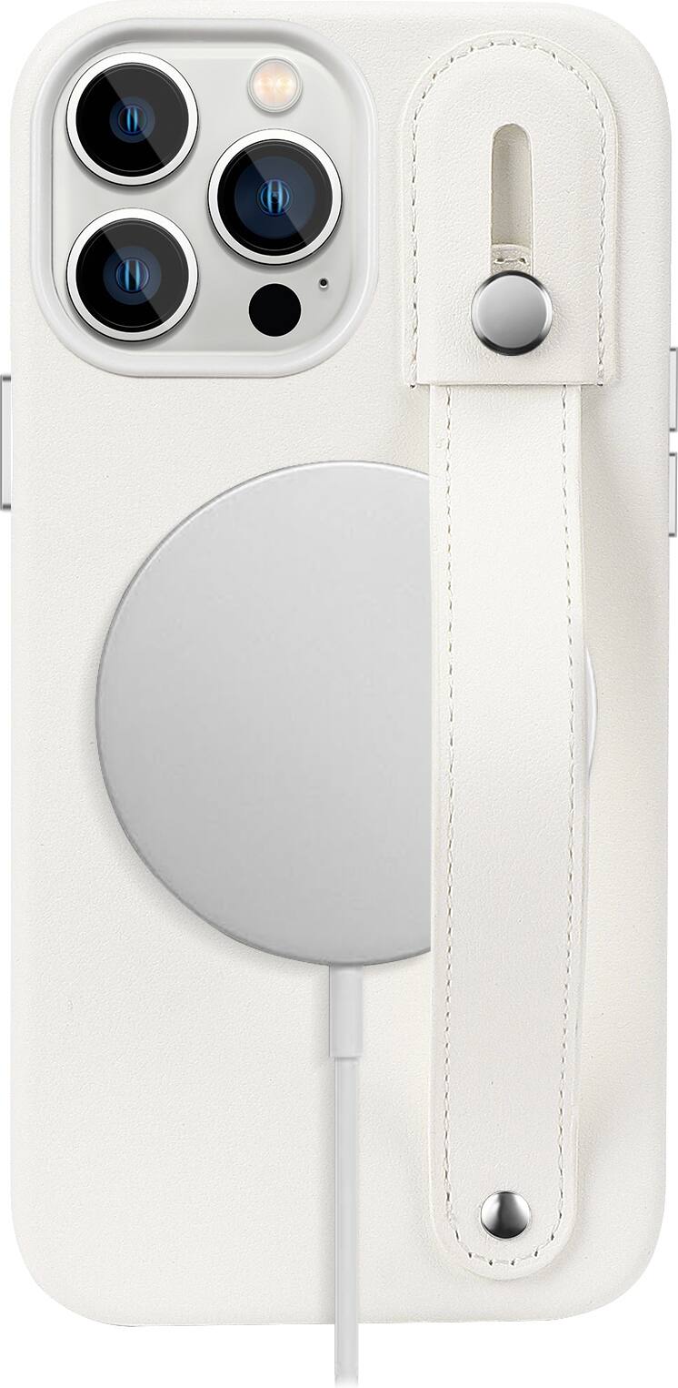 Alt View 17. SaharaCase - FingerGrip Series Case for Apple iPhone 14 Pro - White.