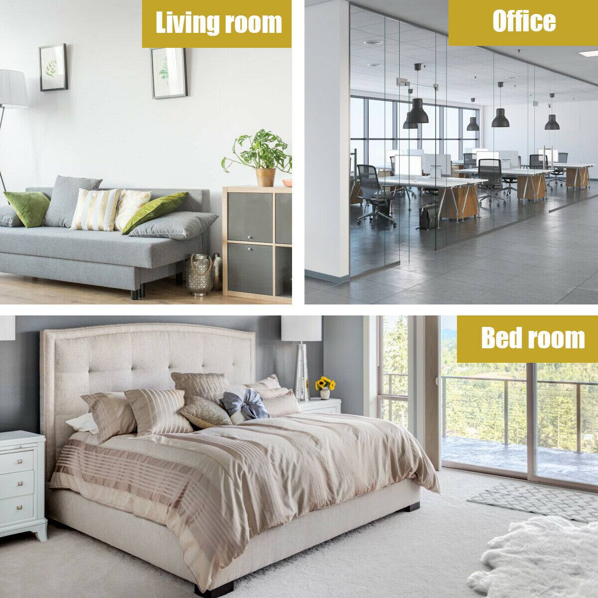 Living room, Office, Bed room
