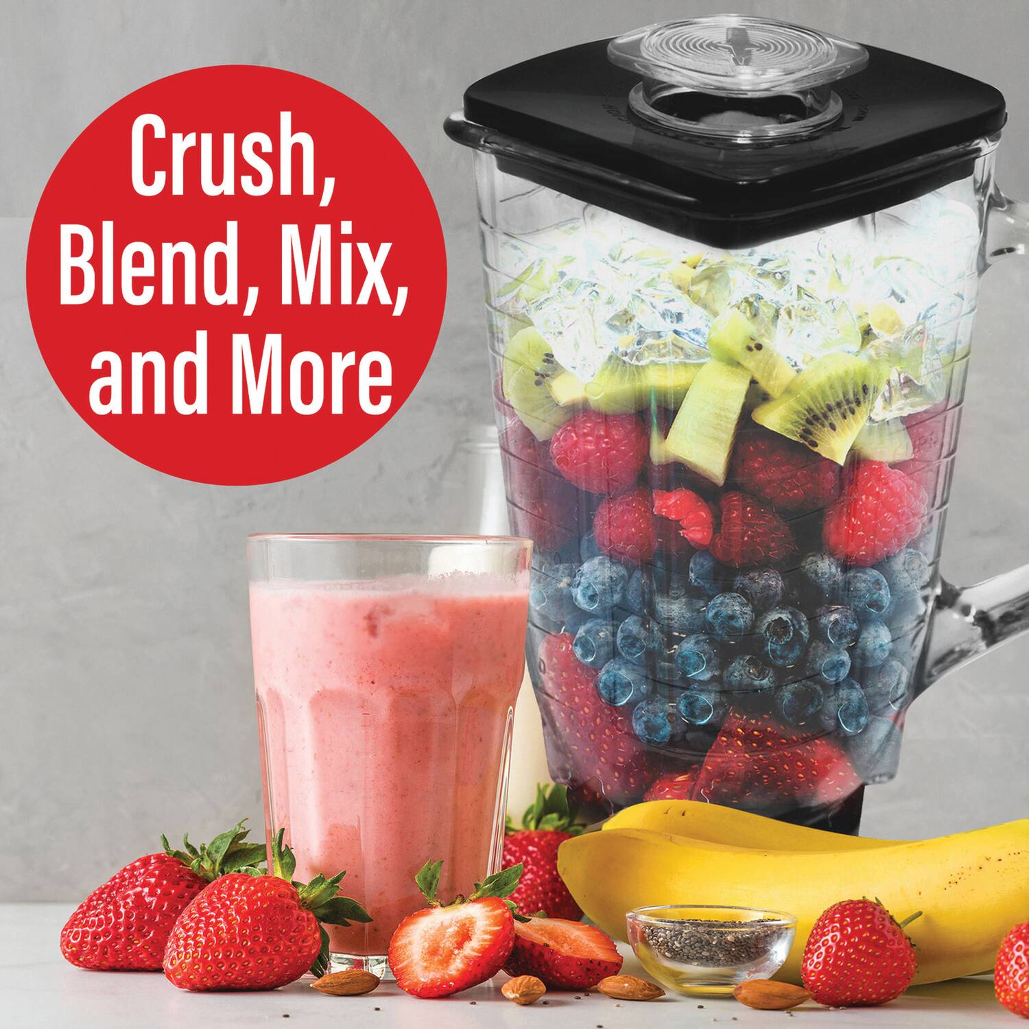 Crush, Blend, Mix, and More