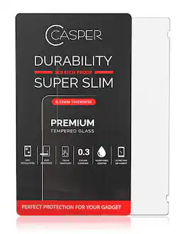 Casper - Tempered Glass Screen Protector Compatible For Nintendo Switch OLED - Clear