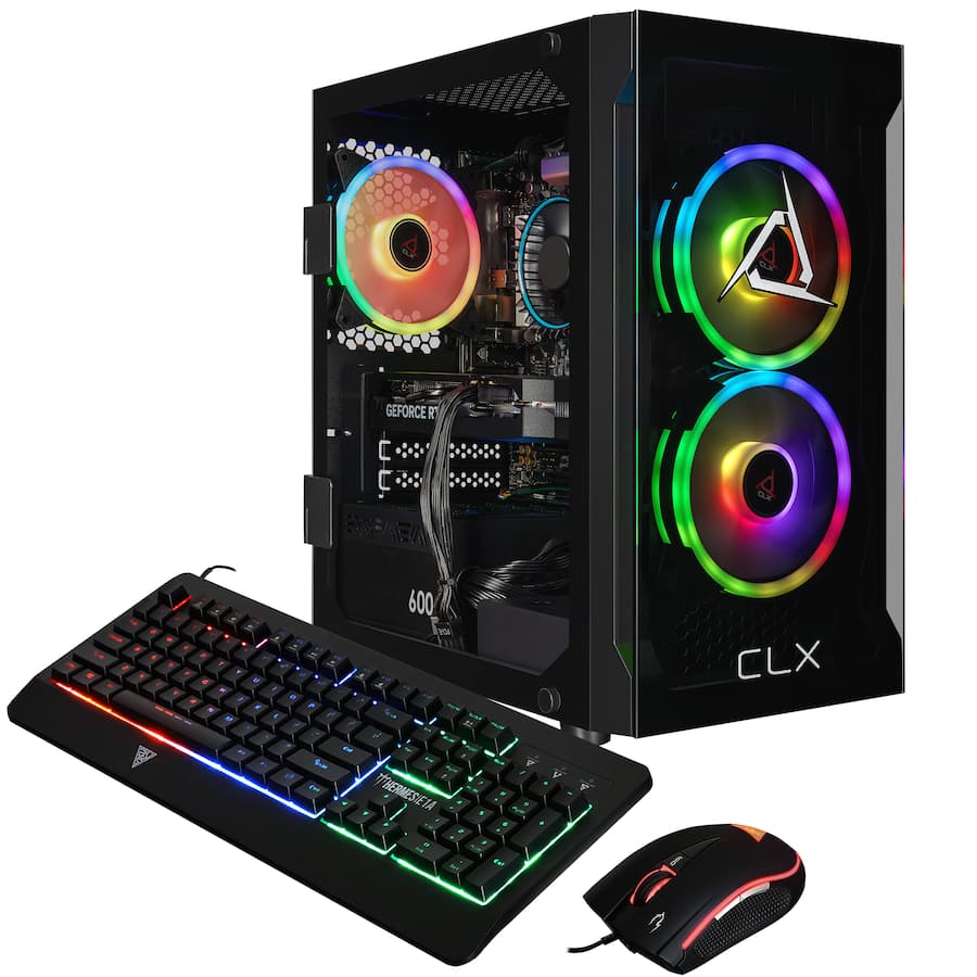 CLX SET Gaming Desktop Intel Core i5 14400F 32GB DDR5 5600 Memory CLX SET Gaming Desktop Intel Core i5 14400F 32GB DDR5 5600 Memory