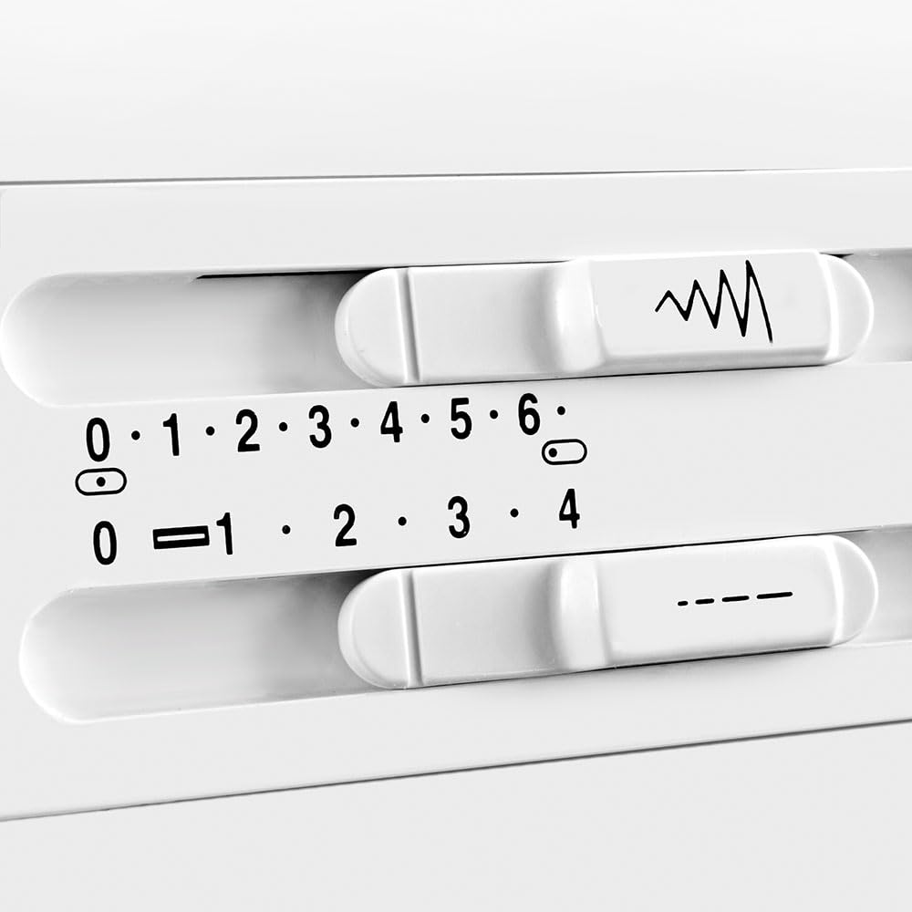 Alt View 1. Janome - Janome HD3000 Heavy Duty Sewing Machine - Includes Ultra Glide Foot + Universal Needles + Leather Needles + Bobbins - White.