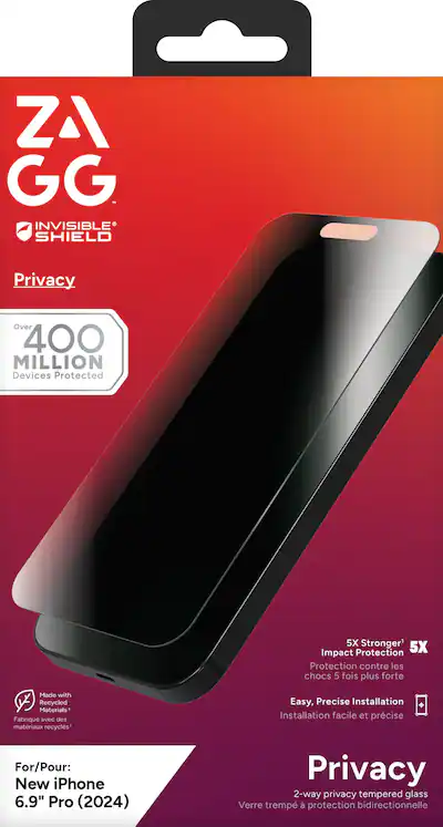 Tempered Glass Screen Glass Elite Privacy Invisible Shield Elite