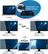 USB-A/USB-C to HDMI Adapter, Laptop, Split, Monitor 1 (1080P), Monitor 2 (4K), and Extend, Monitor 1 (1080P), Laptop, Monitor 2 (4K)