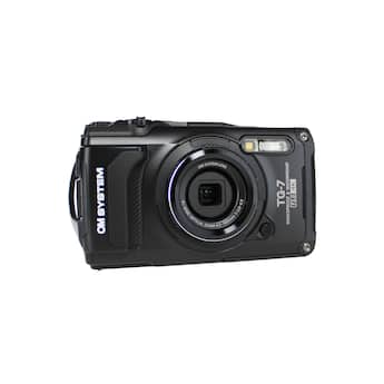 Bundle OM System Tough TG 7 Digital Camera (Black) Black Starter Bundle OM System Tough TG 7 Digital Camera (Black) Black Starter