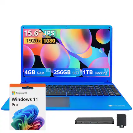 15.6" IPS 1920x1080
4GB RAM
256GB SSD 1TB Docking
Windows 11 Pro
Gateway