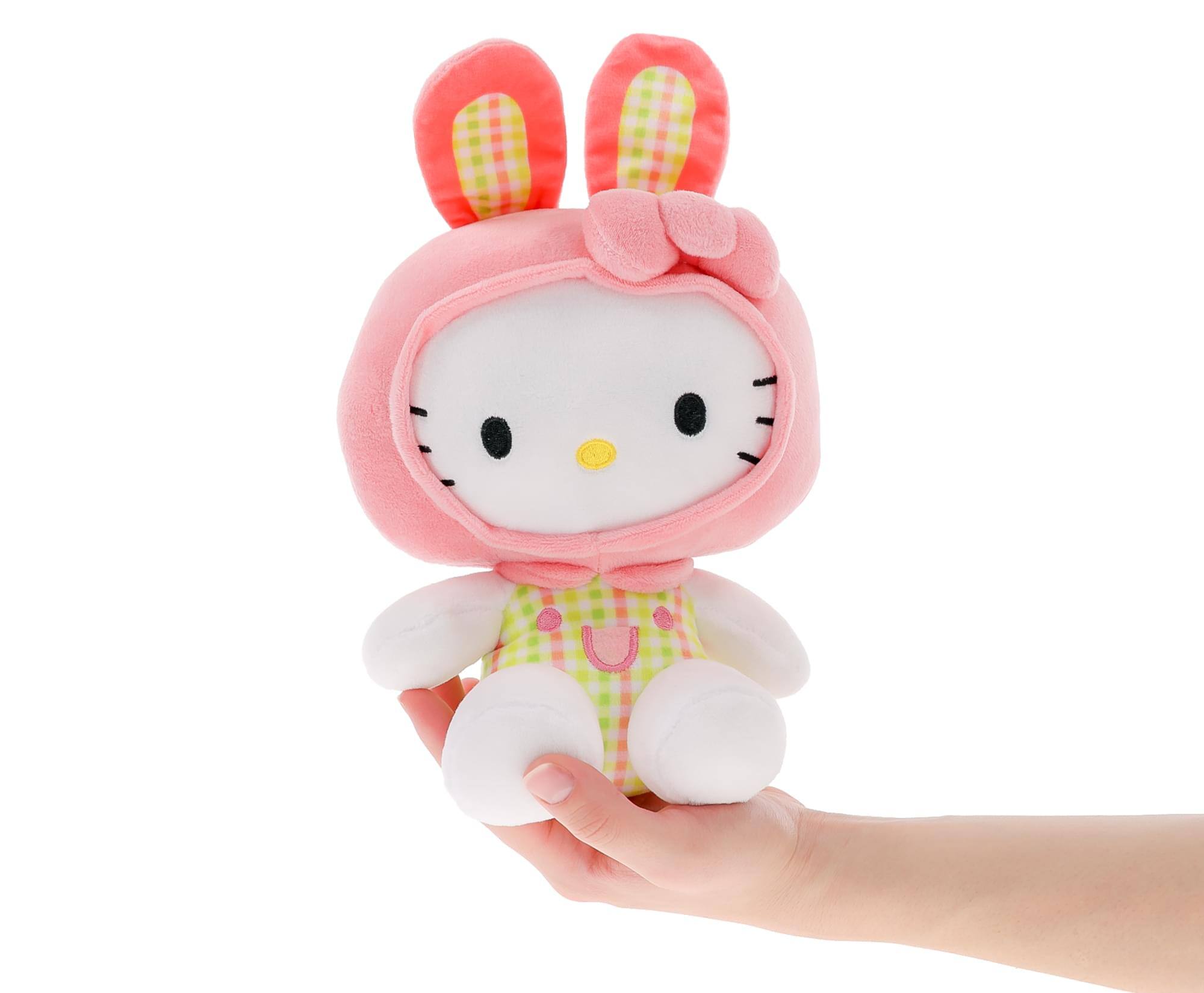 Alt View 3. Hello Kitty - Sanrio Hello Kitty with Bunny Ears 8.5 Inch Plush - Pink.