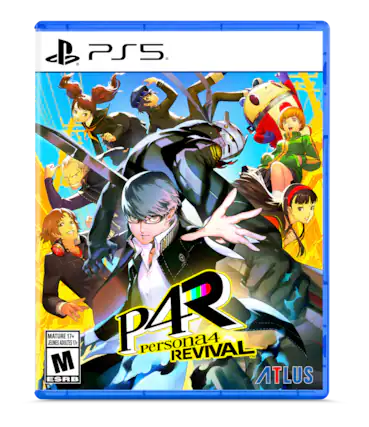 PS5
Persona 4 REVIVAL
MATURE 17+
JEUNES ADULTES 17+
ESRB
ATLUS - M (Mature 17+)