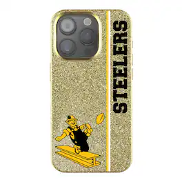 Keyscaper - NFL - Pittsburgh Steelers iPhone Bling Case - 14 - Gold