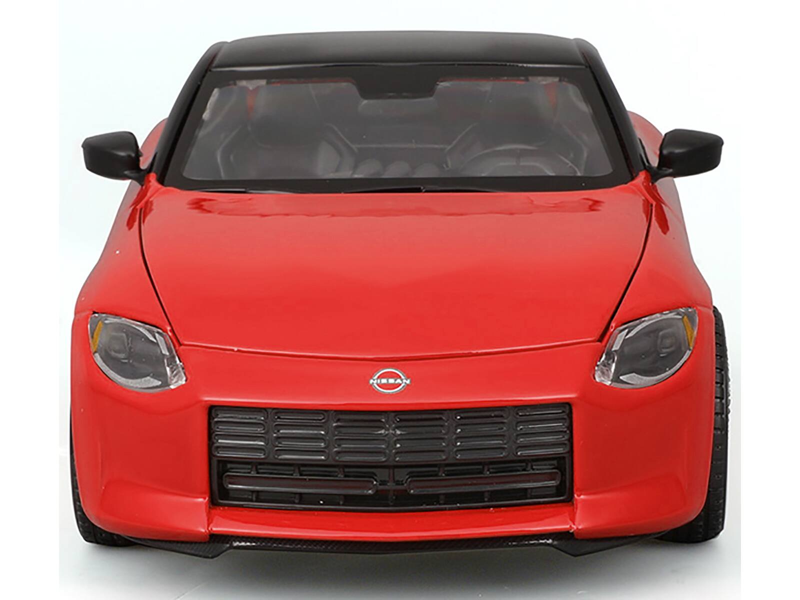 Back. Maisto - 2023 Nissan Z Red with Black Top "Special Edition" Series 1/24 Diecast Model Car by Maisto - Red And Black.