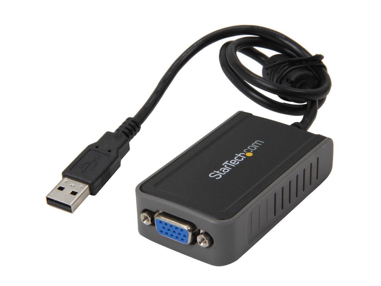 Alt View 1. StarTech.com - StarTech.com USB to VGA Adapter - 1440x900 External Graphics Card.