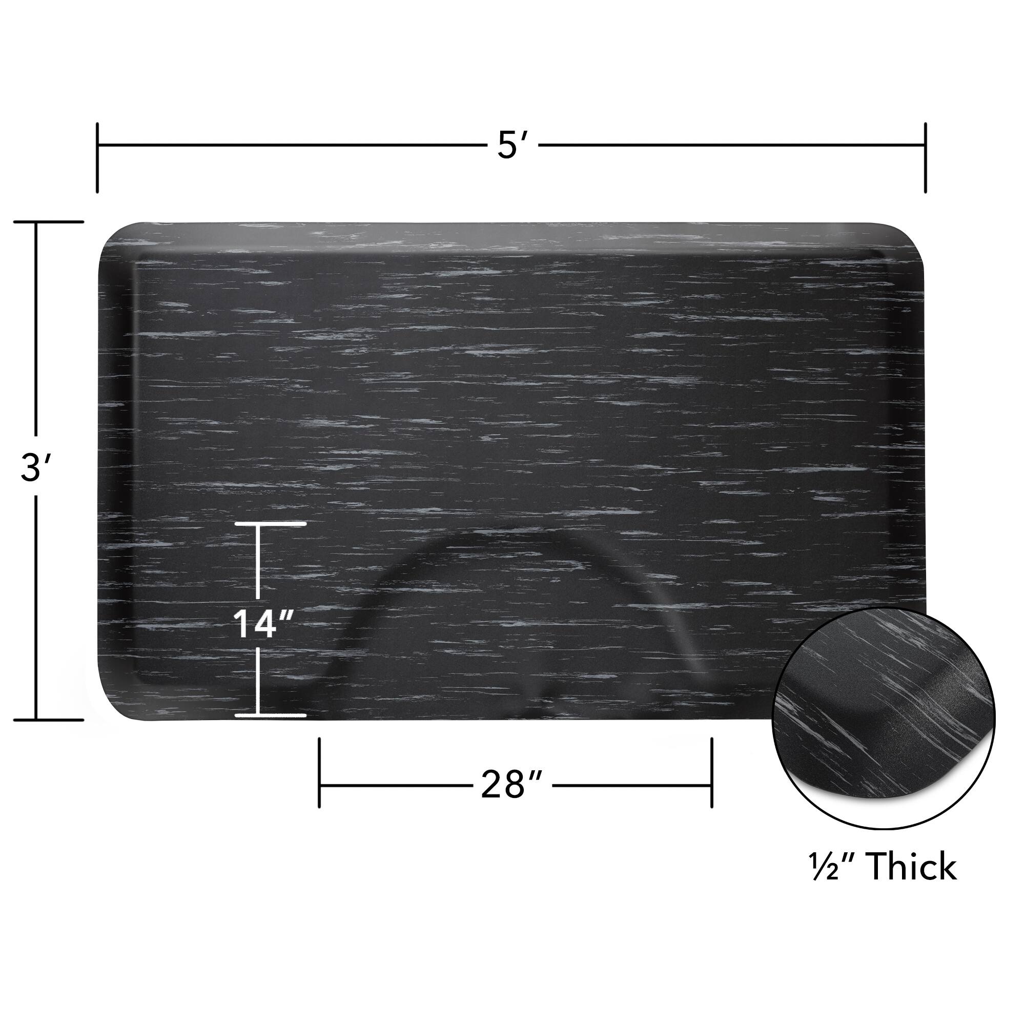 5' 3" x 14" x 28" 1/2" Thick