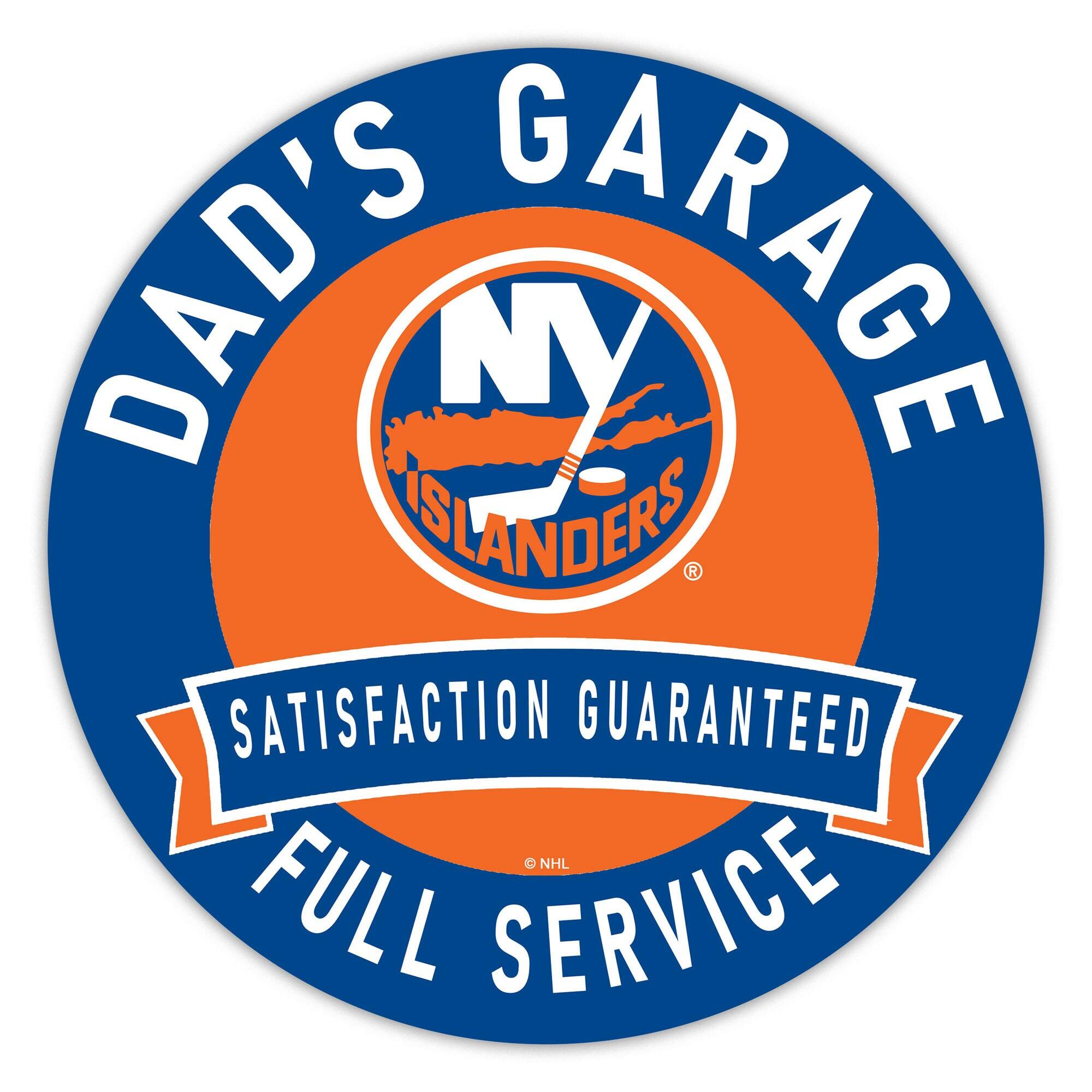 DAD'S GARAGE  
NY ISLANDERS  
SATISFACTION GUARANTEED  
FULL SERVICE  
© NHL