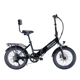 GoPowerBike - GoCurv Folding Electric Bike 20MPH Max Speed & 750W Motor - One size - Black