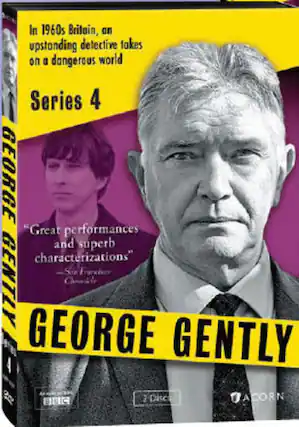 Front. George Gently: Series 4 - DVD.