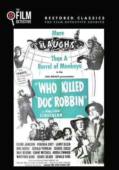Front. Who Killed Doc Robbin (The Film Detective Restored Version).