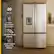 Back. Whirlpool - 30 Cu. Ft. French Door Refrigerator with In-Door Water and Ice Maker - Fingerprint-Resistant Stainless Finish.